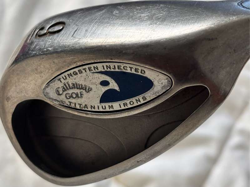 Callaway Hawkeye 9 Iron Tungsten Injected Titanium Iron