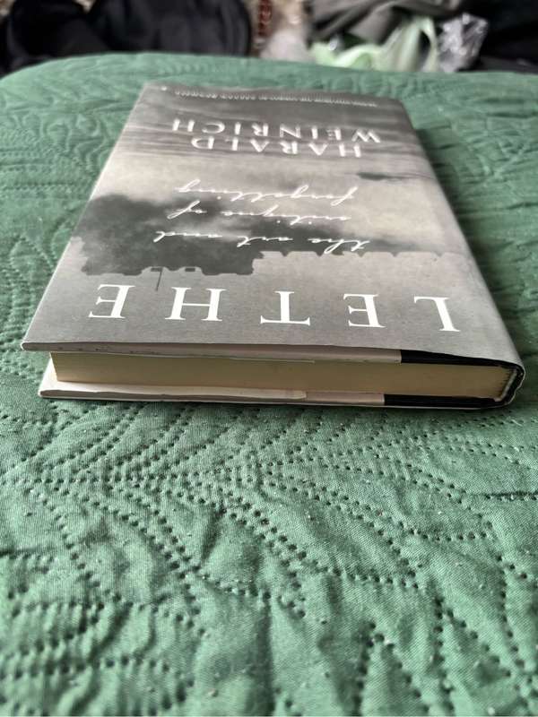 Lethe by Harald Weinrich 1st Edition 2004 Hardcover
