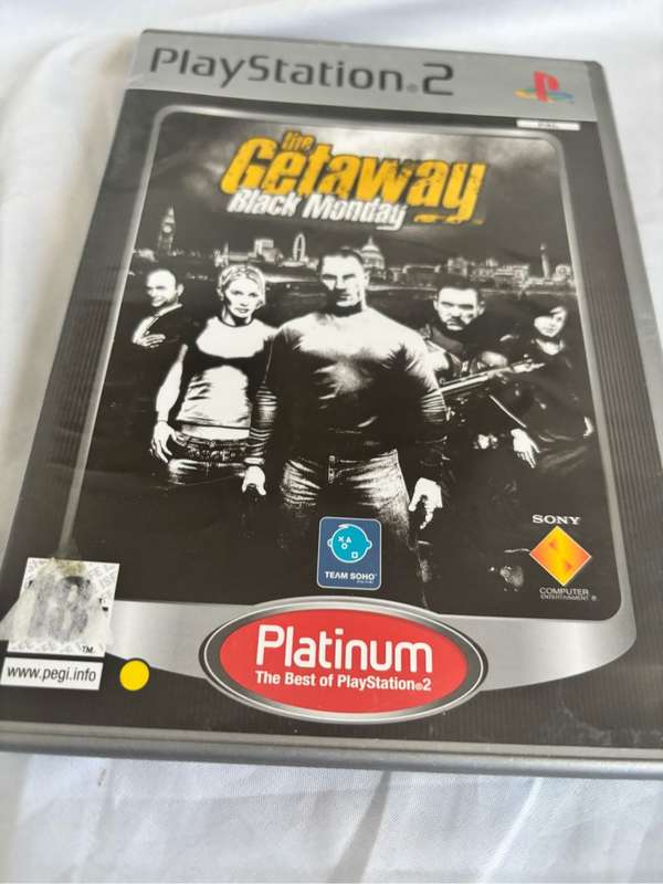 PS2 The Getaway Black Monday Game 2004