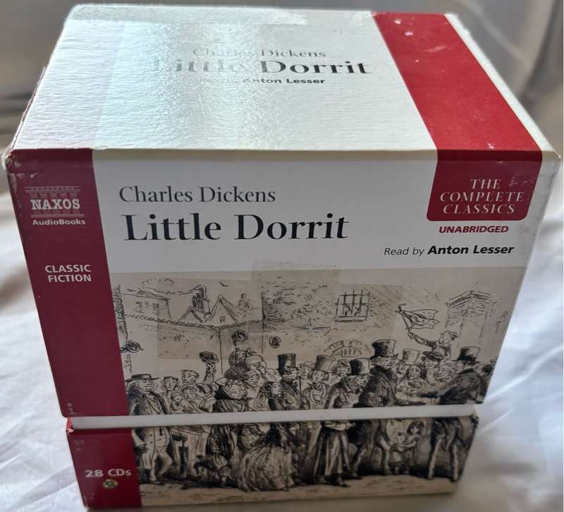 28 CDs Charles Dickens Little Dorrit The Complete Classics Read by Anton Lesser