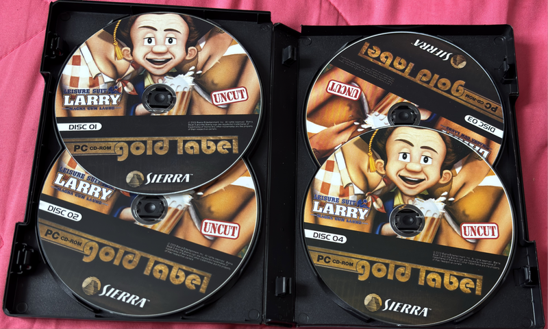 PC 4 CD Larry Magna Cum Laude Uncut fpb 18