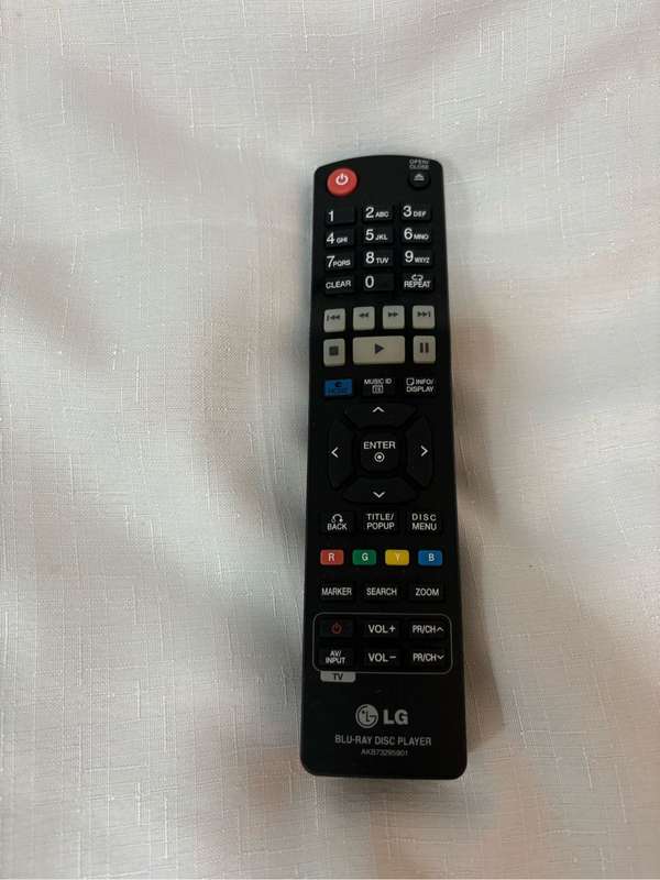 LG Blu-Ray Remote Control AKB73295901