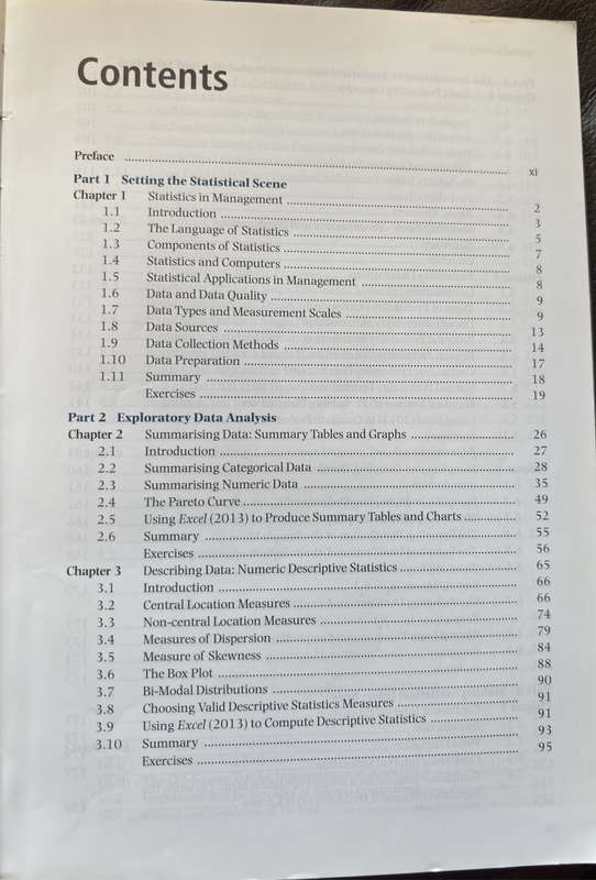 Applied Business Statistics Mathods and Excel-Based Applications 4th Edition