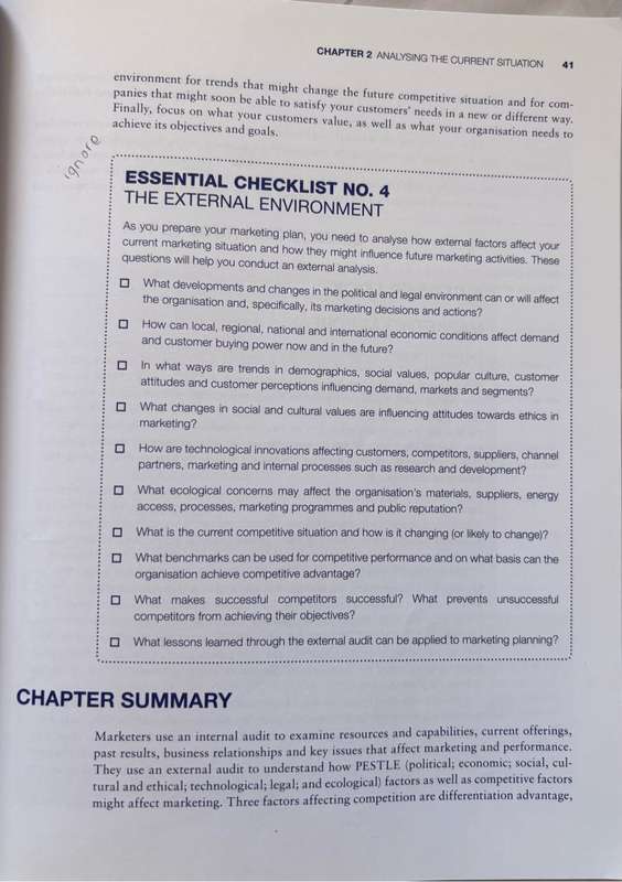 Essential Guide to Marketing Planning 4th Edition Marian Burk Wiods