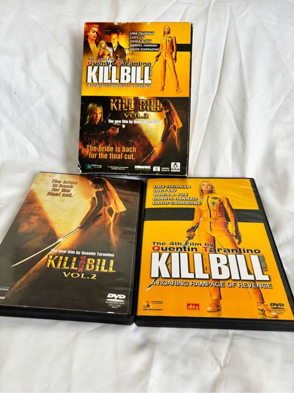 Kill Bill Volumes 1 and 1 Box set DVD