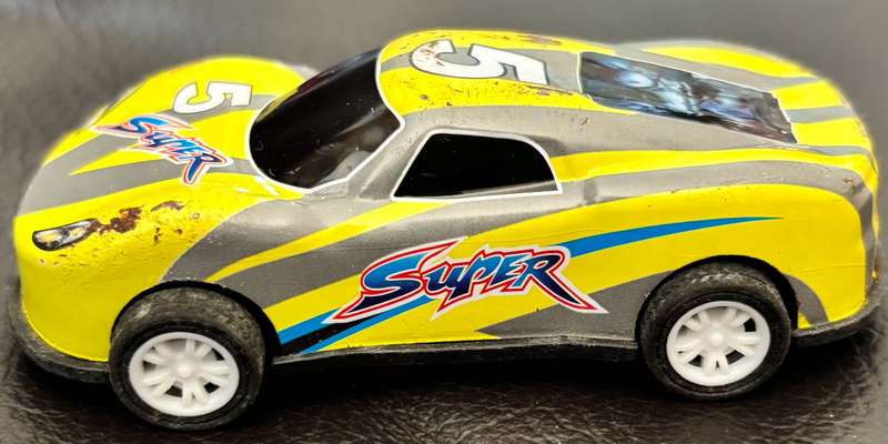 Die-Cast Racing Cars Full Animal Skin x 3