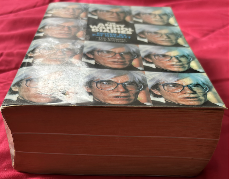 The Andy Warhol Diaries by Pat Hackett 1st Edition 1989