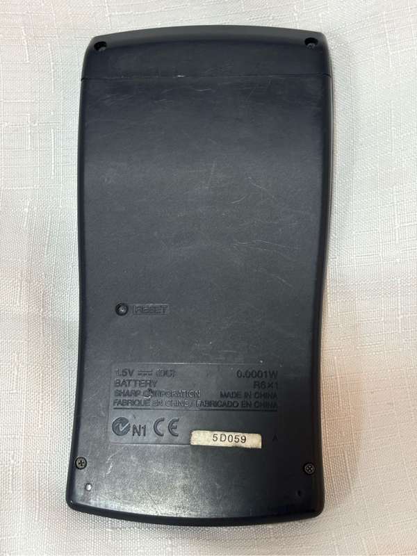 Sharp Calculator EL-531W Scientific Calculator