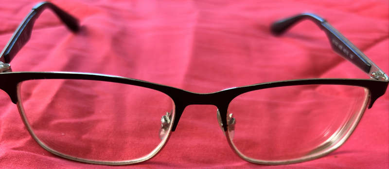 Ray-ban Metal Silver and Black Frame Only