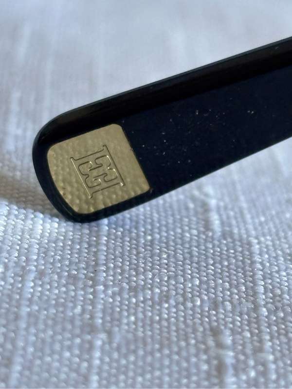 Escada Eyewear Frame Gold Metal and Black