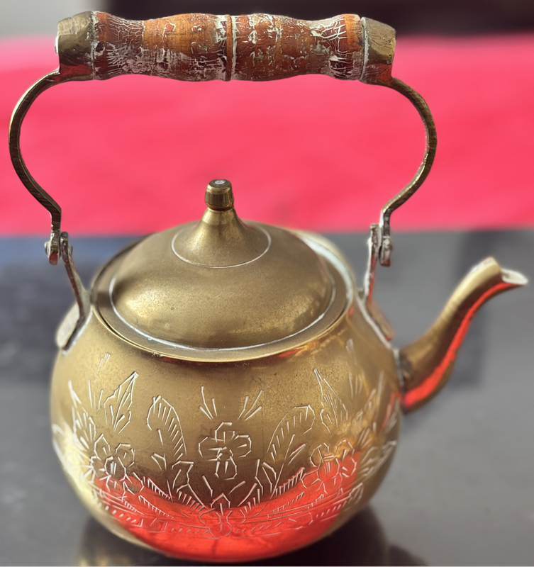 Brass Tea Pot Vintage