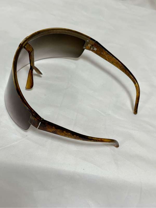 Michel Goujon Paris Sunglasses Unique Design Brown