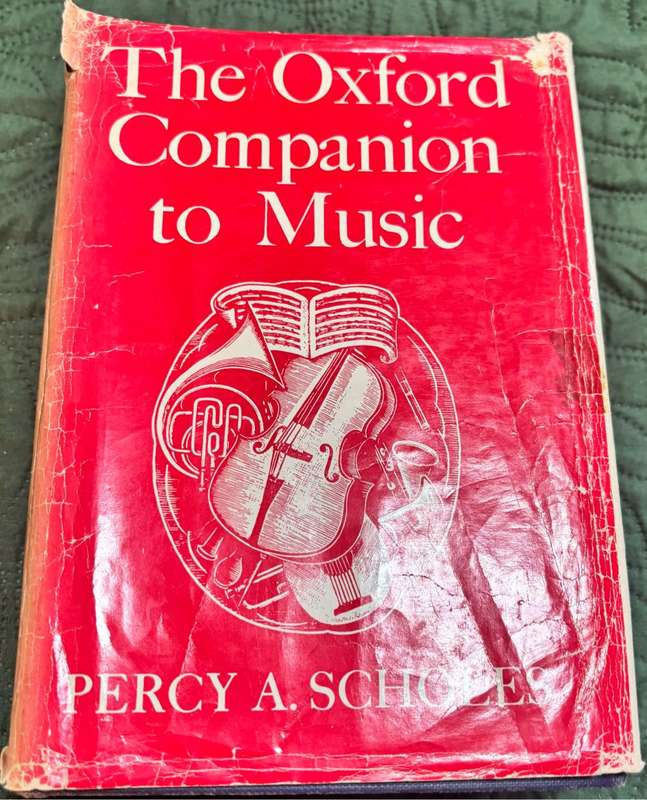 The Oxford Companion to Music by Percy A Scholes 1963 with 185 Plates Rare Collectable