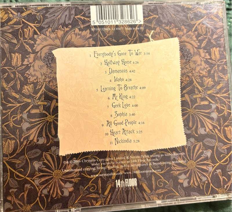 Nerina Pallot Fires CD 2006 Import Collectable