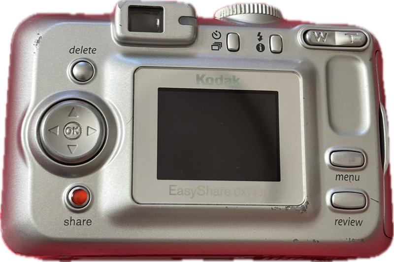 Kodak Zoom Easy Share CX7430, 128MB SD Card & 2 AA Batteries