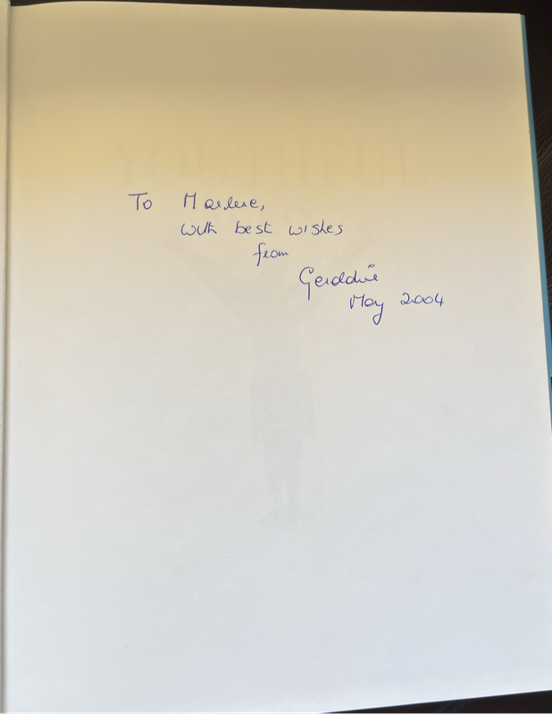 Signed by author Anti-Aging Handbook Dr Geraldine Mitton