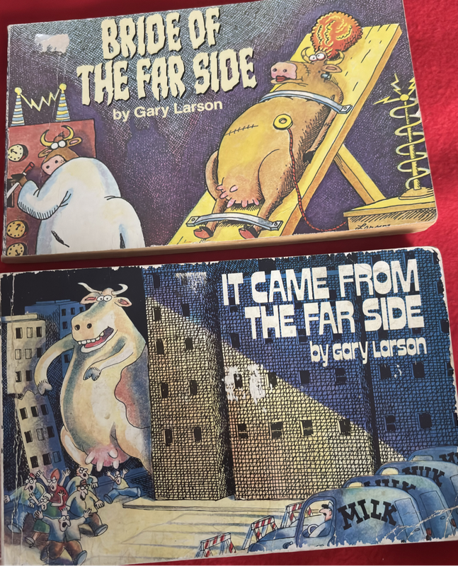 Old Comics Bride of the Far Side& It came from the Far Side Rare Collection