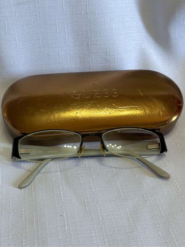 Guess Eyewear Frame and Gold Case Rectangle