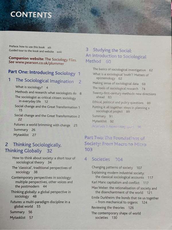 Sociology 5th Edition John J Macionis & Ken Plummer