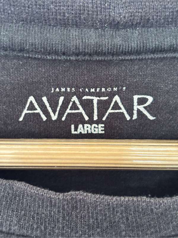 Avatar James Cameron 2009 Promo T Shirt Black L