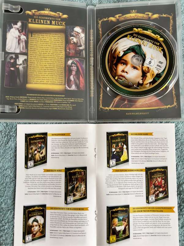 Two German DVDs Import Kleinen Muck & Die Tollkuhnen Manner in Ihren Fliegenden Kisten Classic