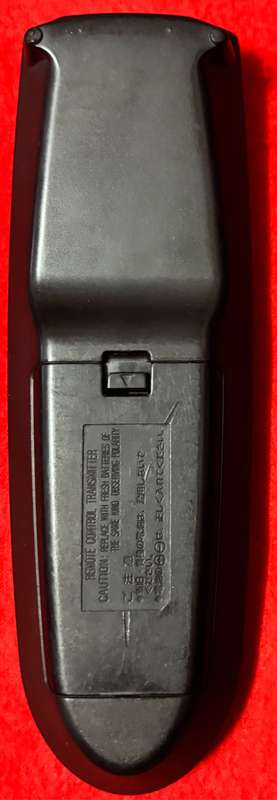 Yamaha DVD Remote S796, NTR1122-72OEM, AAX15220