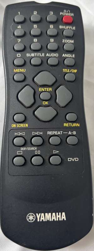 Yamaha OEM original Remote RC1113202/00 DVD YTH24