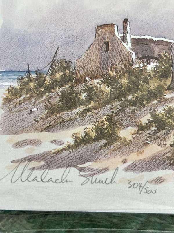 Malachi Smith 2 Limited Signed Prints 304/500 Sealed Unframed