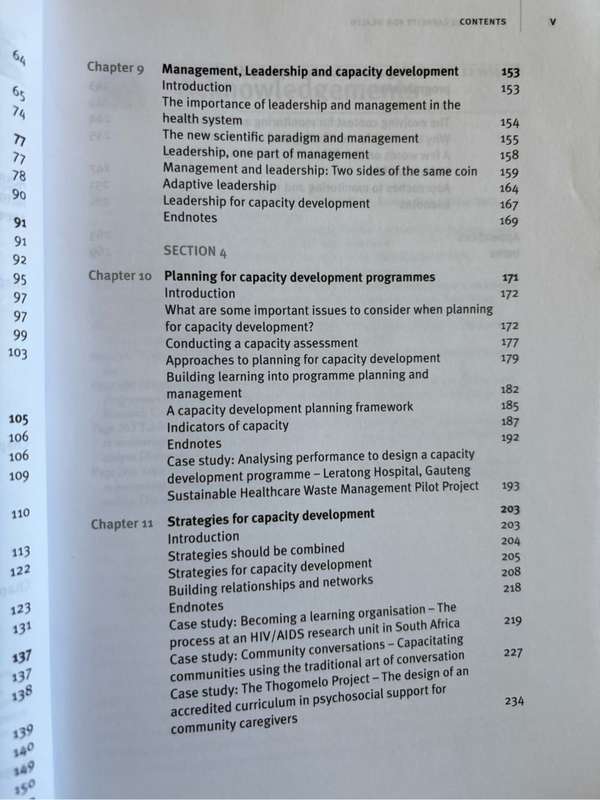 Developing Capacity for Health : A Practical Approach  N Coulson, C Goldstone , A Ntuli