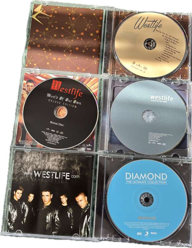 Westlife X 3 CDs, Allow us to be Frank, World of our Iwn & Ultimate