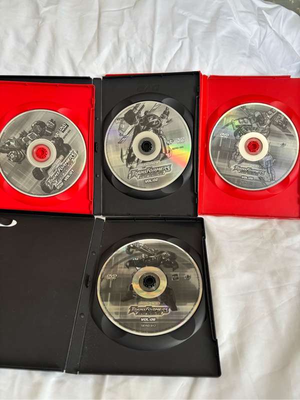 Transformers Amada 2006 Volume 1, 2, 5, 6 and DVD 2 Disk Special Edition 2007