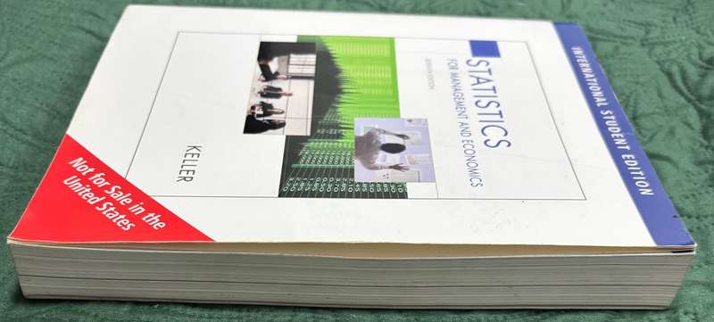 Statistics for Management and Economics 7th Edition Keller