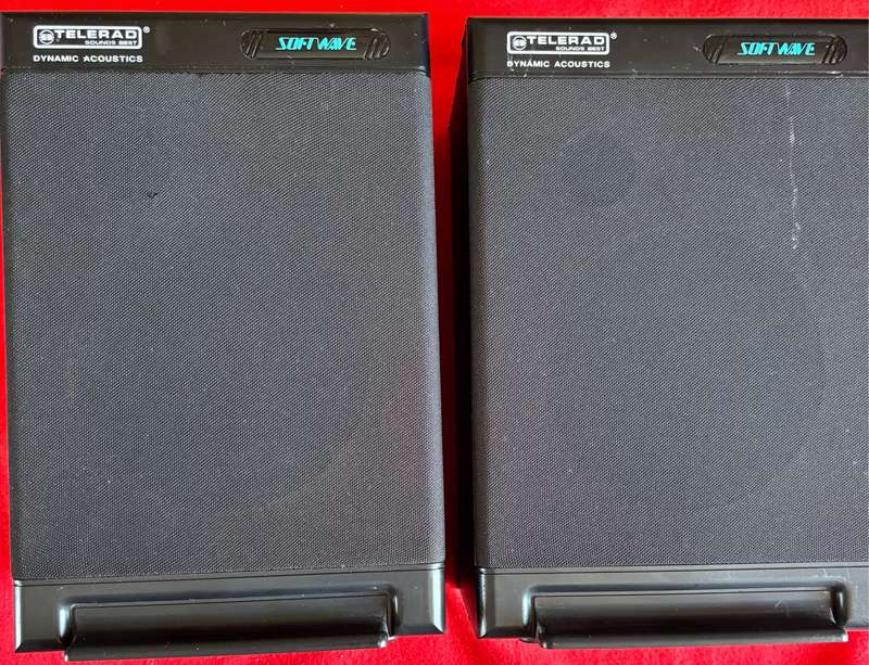 Telerad Dynamic Acoustics Softwave 2 way speaker system