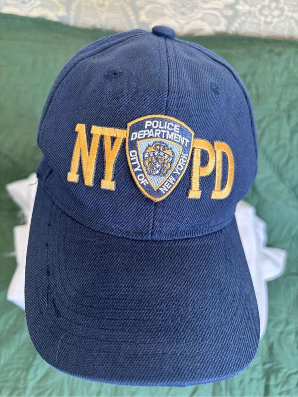 New York Police Department Baseball Cap Vintage