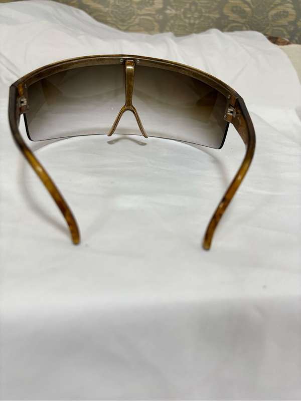 Michel Goujon Paris Sunglasses Unique Design Brown