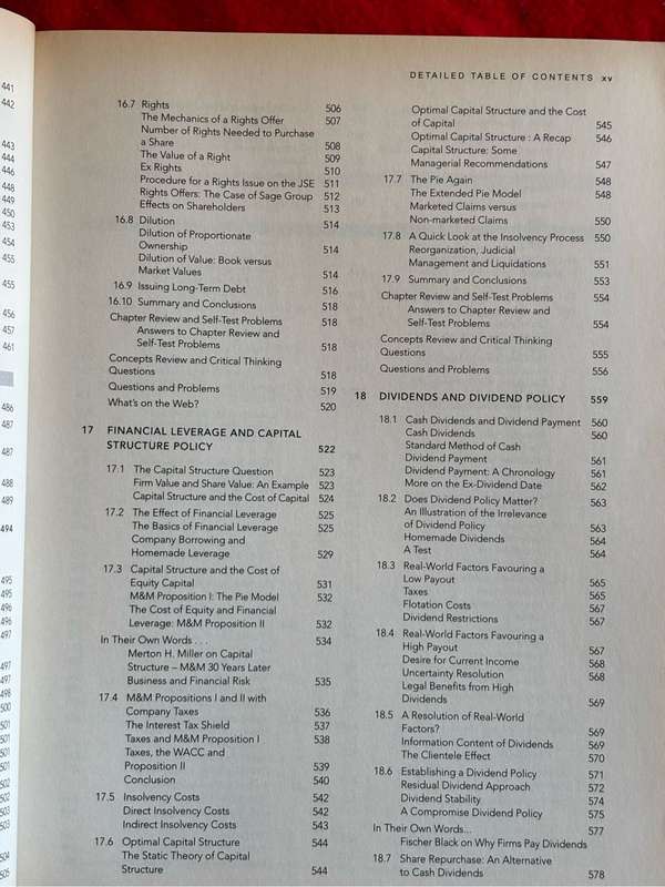 Fundamentals of Corporate Finance 3rd South African Edition  Firer, Ross, Westerfield, Jordan
