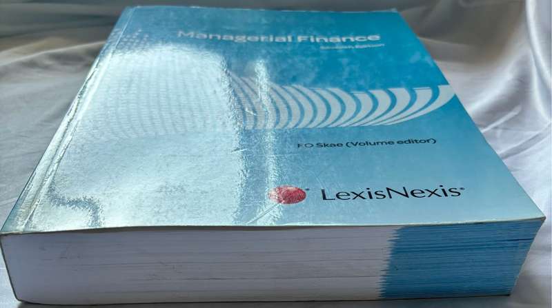 Management Finance 7th Edition FO Skae