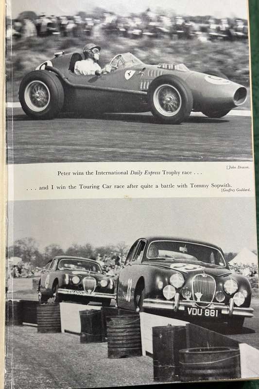 Champion Year Battle for Drivers World Title Mike Hawthorn 1959 signed