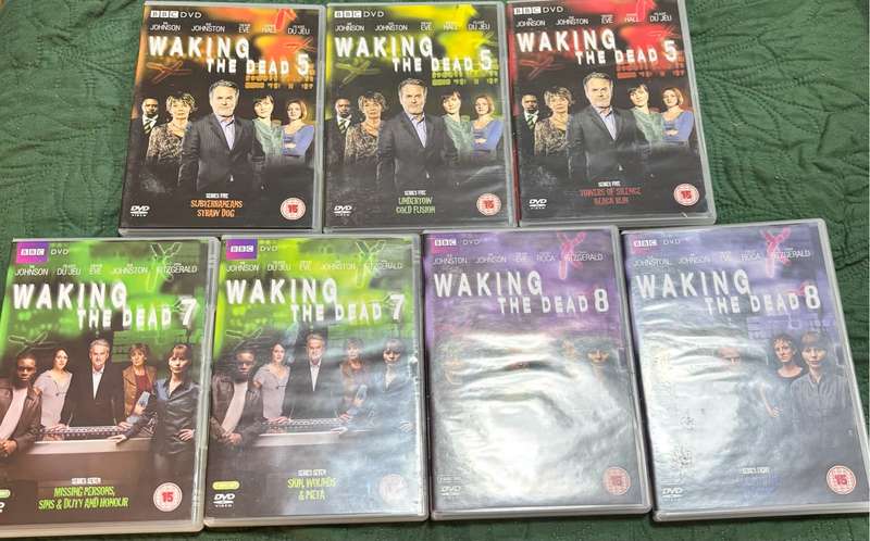BBC DVD Waking Dead Seasons 5, 7 & 8 Collectable