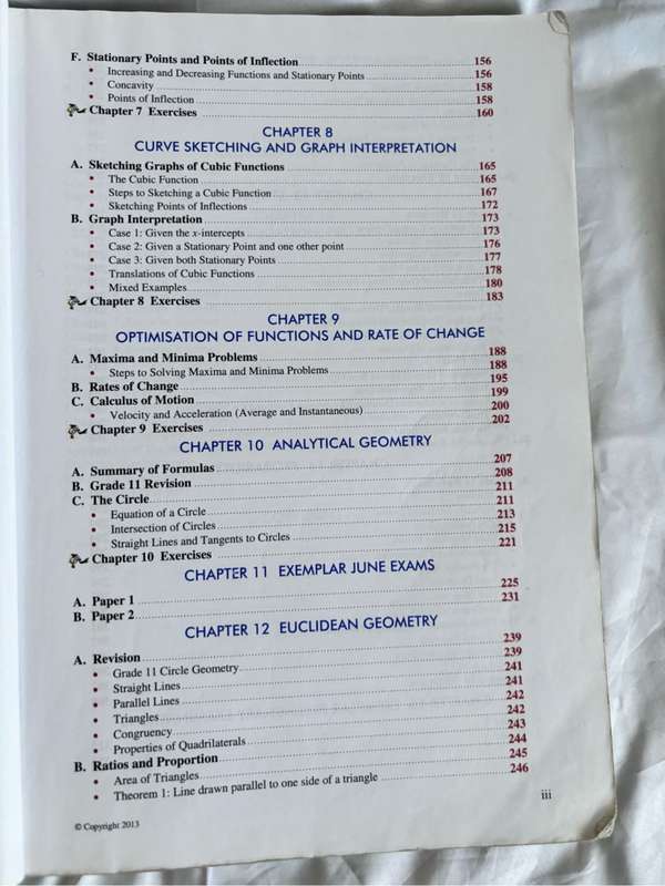 Maths Handbook and Study Guide Grade 12 by Kevin Smith Comprehensive Caps  Compliant