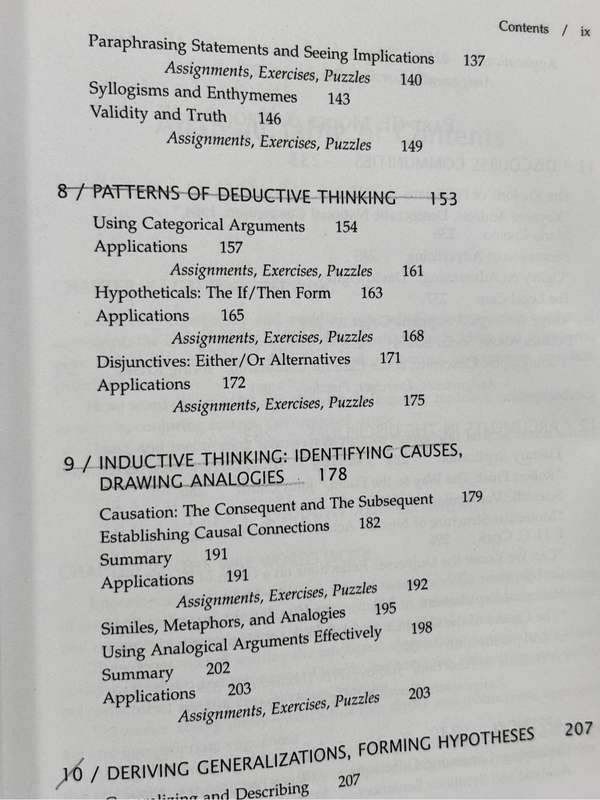 Fundamentals of Critical Thinking Burton F Porter
