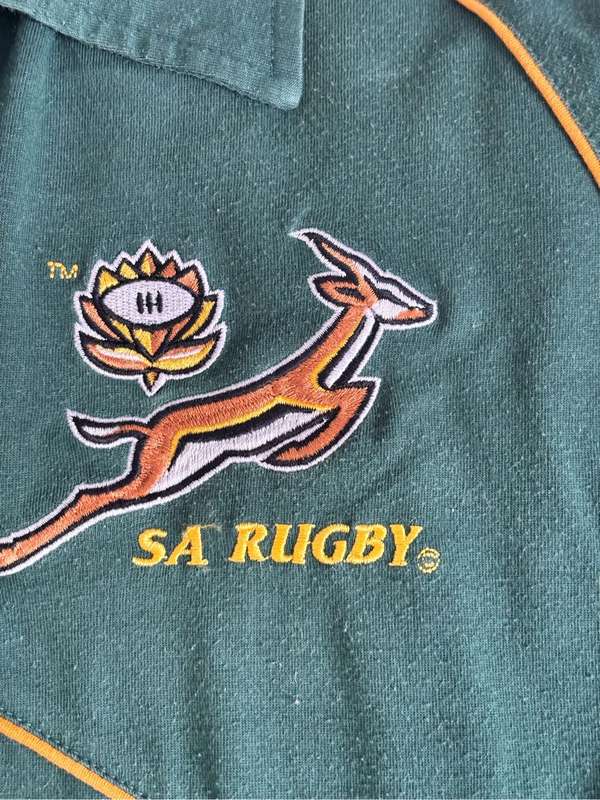 Springbok Vintage Classic Jersey XXXL size Canterbury Embroidered Patches