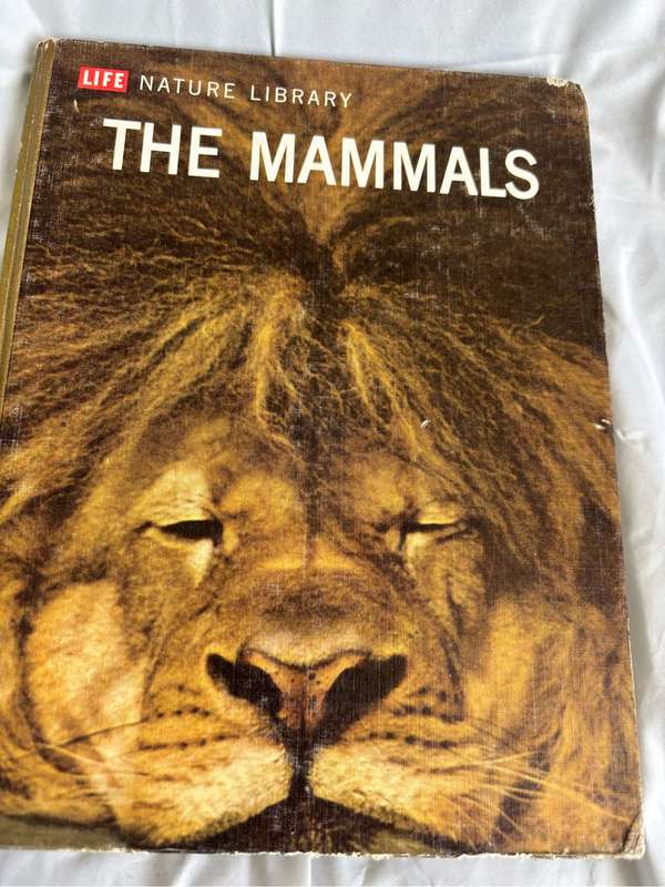 The Mammals Life Nature Library 1965 Vintage Book