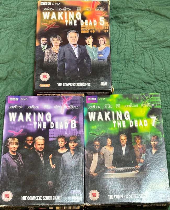 BBC DVD Waking Dead Seasons 5, 7 & 8 Collectable