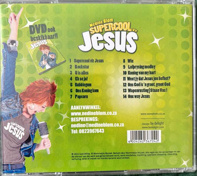 Nadine Blom Autographed Signed Supercool for Jesus CD 2011