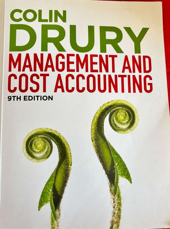 Colin Drury Management and Cost Accounting 9th Edition
