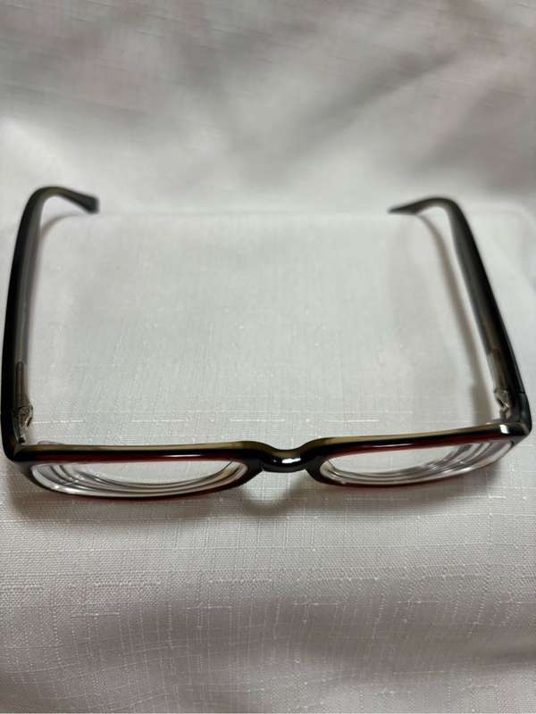 Preppy Eyeglass Frame Brown Plastic Wine 52[]19 140