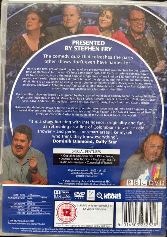 Television Series x2 Faulty Towers Complete & iQ 1st Series BBC