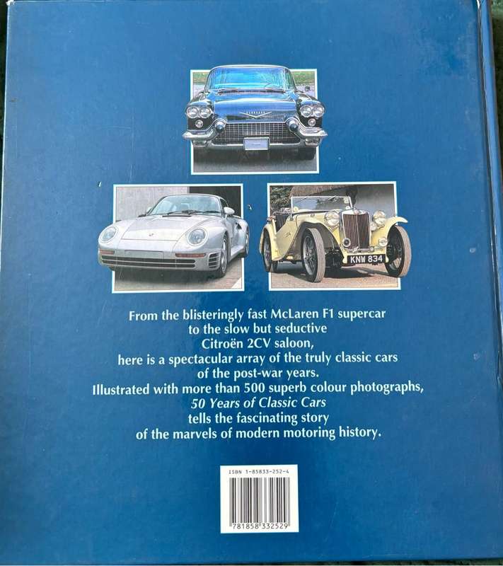 50 Years of Classic Cars Jonathan Wood