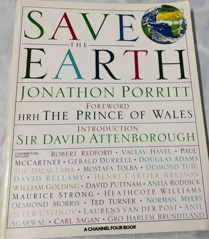 Save the Earth by Jonathon Porritt Environmental Green